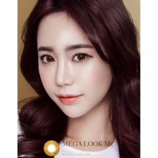 LENSME Mega Look M3 BROWN(月拋)